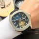 Fake Patek Philippe Aquanaut Moon phase Watches - White Dial Brown Rubber Band (3)_th.jpg